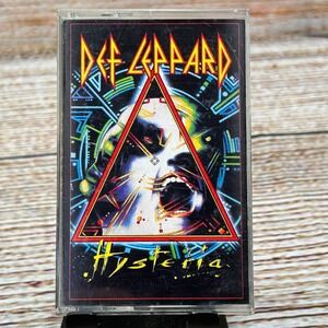Def Leppard Hysteria Cassette Tape 1987 PolyGram Mercury 830 675-4 Q-1 Album